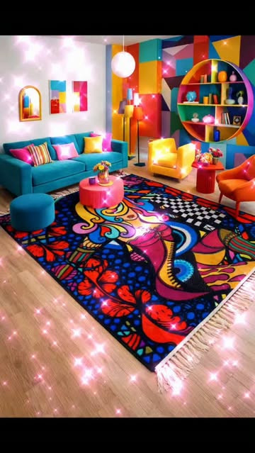 فرش رویای رنگی