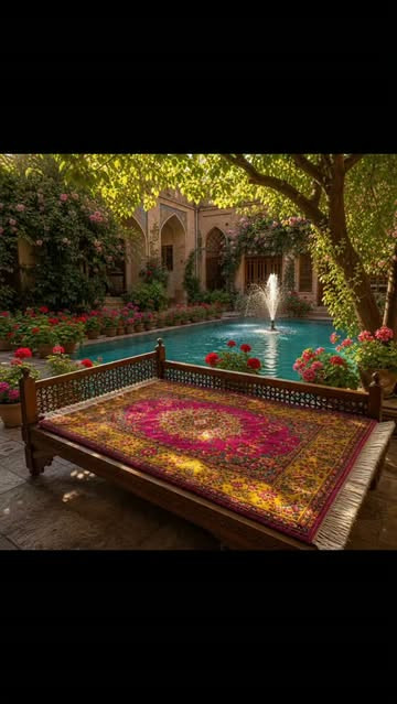 حیاط ایرانی